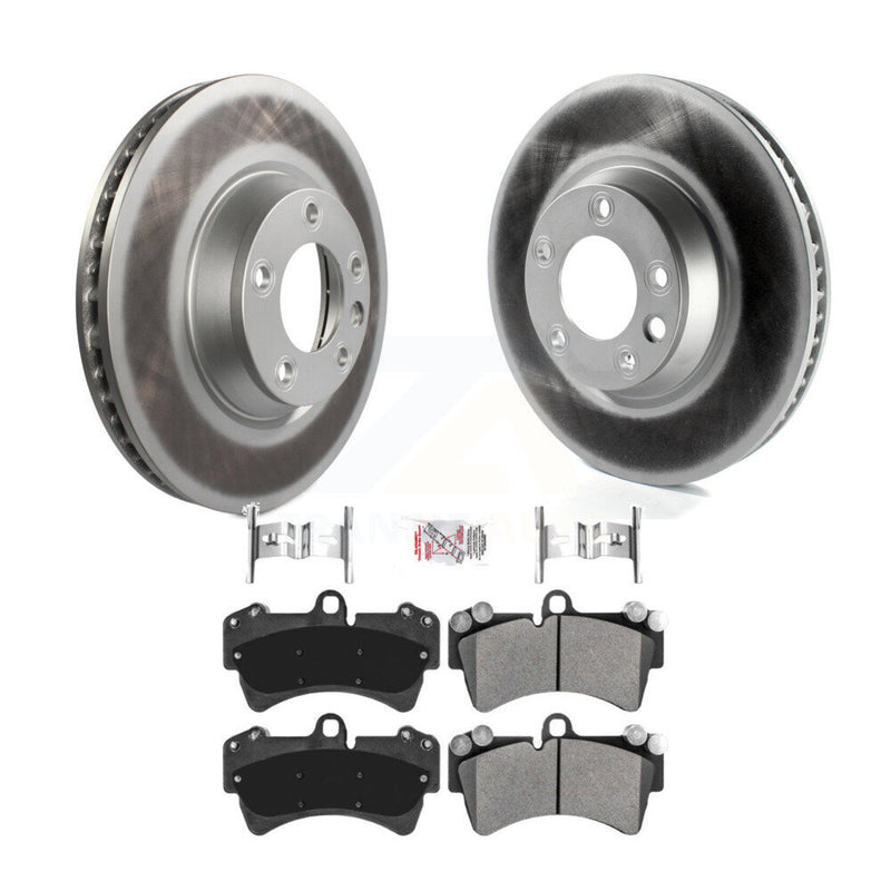 Transit Auto KGA-103364 Disc Brake Kit for 2003-2015 Audi Q7, Porsche Cayenne, Volkswagen Touareg - Front