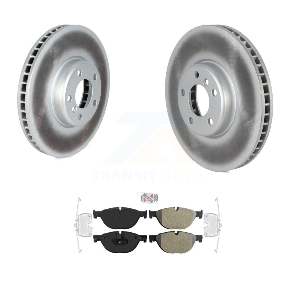 Transit Auto KGA-103366 Disc Brake Kit for 2010-2018 BMW 740Ld xDrive, BMW 650i Gran Coupe and More - Front