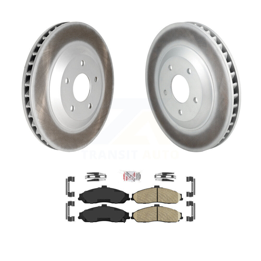 Transit Auto KGA-103369 Disc Brake Kit for 1997-2008 Cadillac XLR, Chevrolet Corvette - Front