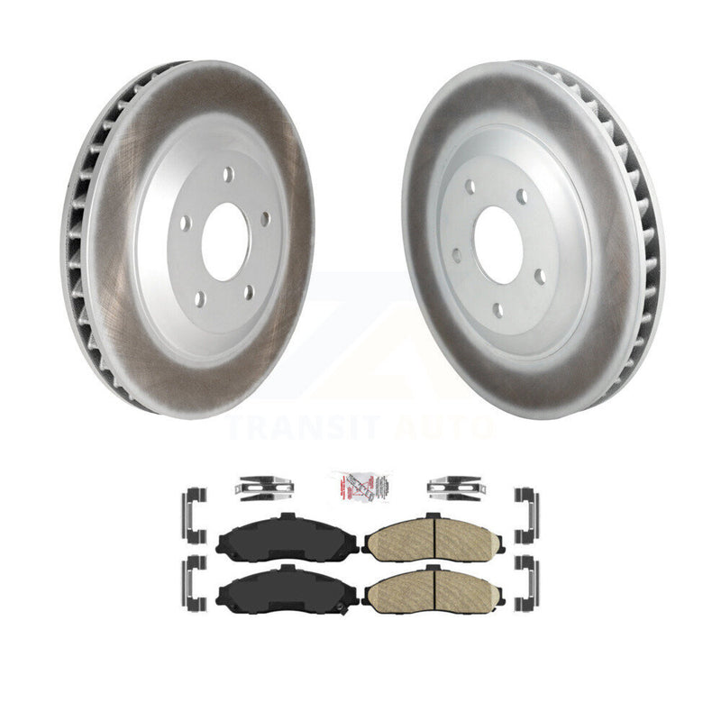Transit Auto KGA-103369 Disc Brake Kit for 1997-2008 Cadillac XLR, Chevrolet Corvette - Front