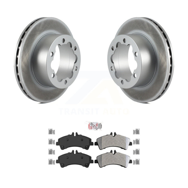 Transit Auto KGA-103384 Disc Brake Kit for 2007-2018 Freightliner Sprinter 3500, Mercedes-Benz Sprinter 3500XD and More - Rear