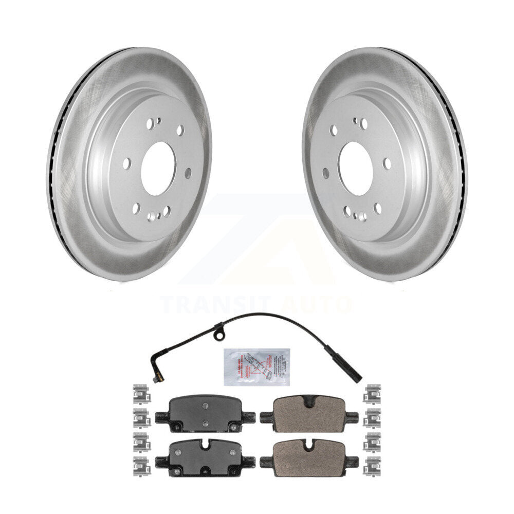 Transit Auto KGA-103386 Disc Brake Kit for 2019-2024 Chevrolet Silverado 1500 LTD, GMC Sierra 1500 Limited and More - Rear