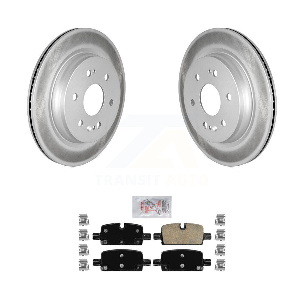 Transit Auto KGA-103388 Disc Brake Kit for 2019-2024 Chevrolet Silverado 1500 LTD, GMC Sierra 1500 Limited and More - Rear