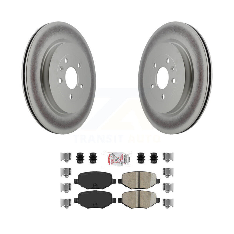 Transit Auto KGA-103397 Disc Brake Kit for 2012-2019 Ford Taurus, Lincoln MKT and More - Rear