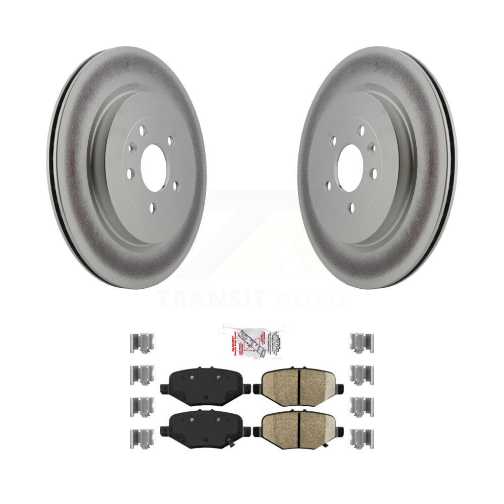 Transit Auto KGA-103399 Disc Brake Kit for 2012-2019 Ford Taurus, Ford Explorer and More - Rear