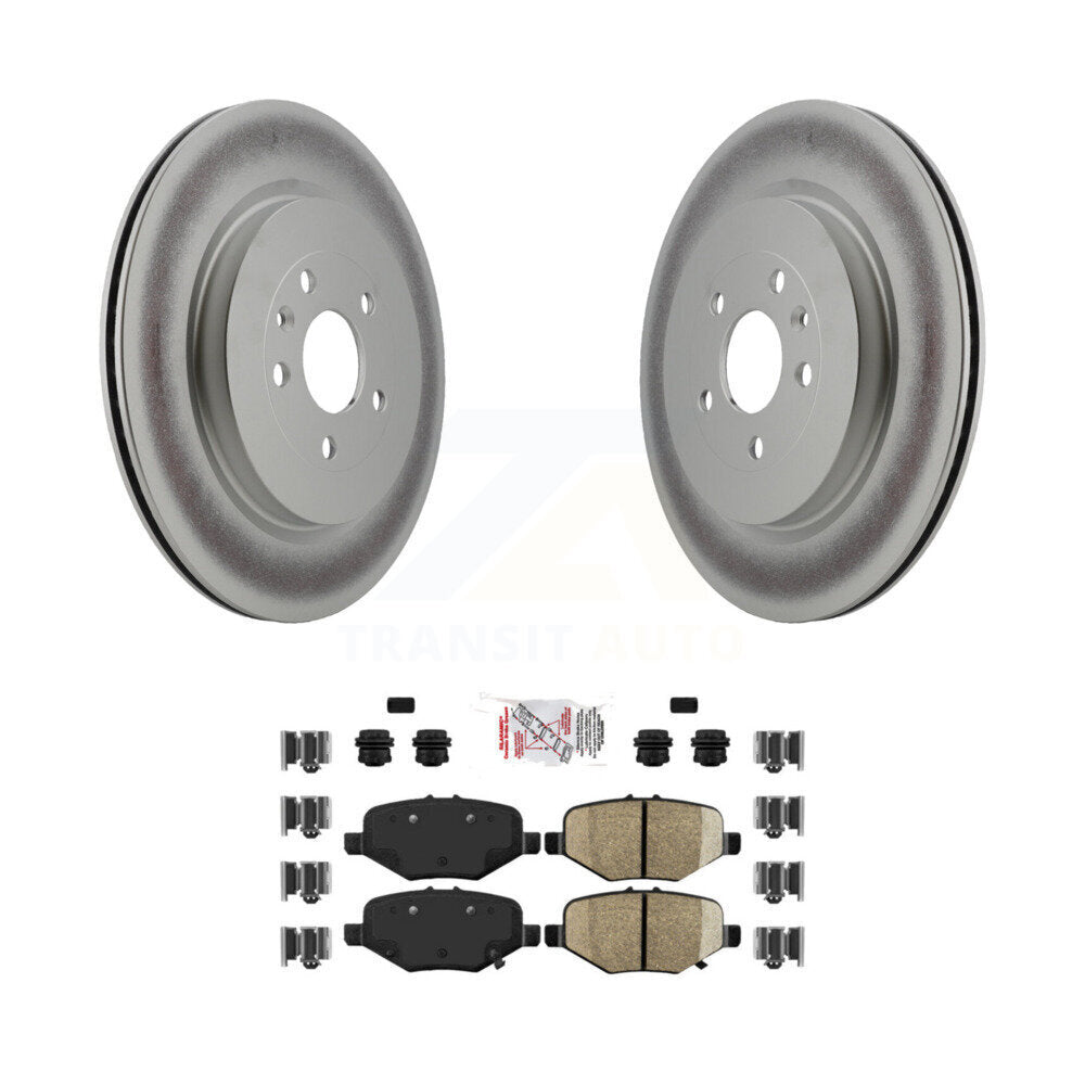 Transit Auto KGA-103401 Disc Brake Kit for 2012-2019 Ford Taurus, Ford Explorer and More - Rear