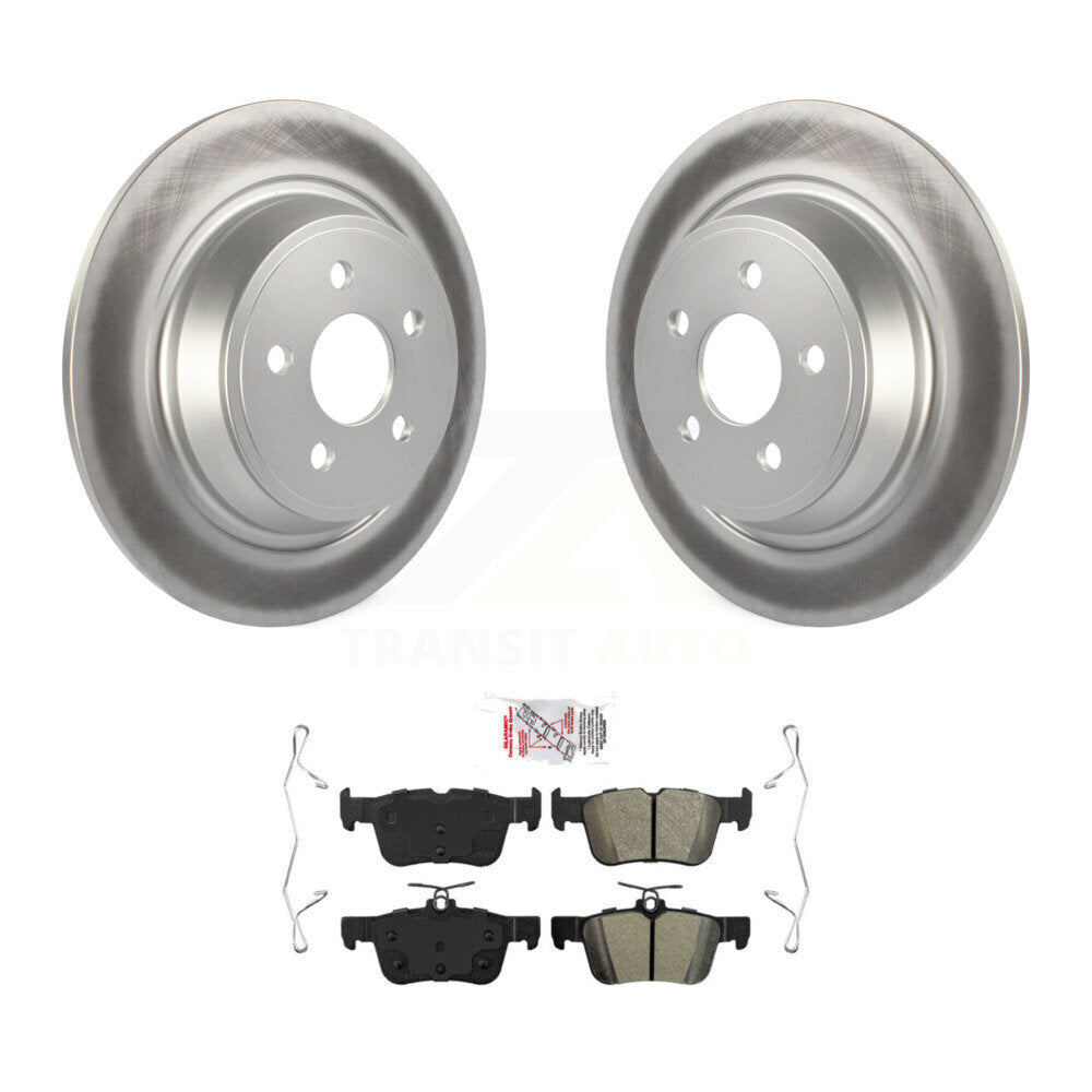 Transit Auto KGA-103403 Disc Brake Kit for 2015-2023 Ford Edge, Ford SSV Plug-In Hybrid and More - Rear
