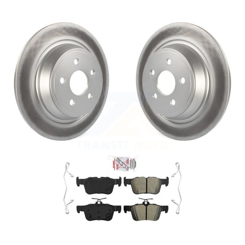 Transit Auto KGA-103403 Disc Brake Kit for 2015-2023 Ford Edge, Ford SSV Plug-In Hybrid and More - Rear