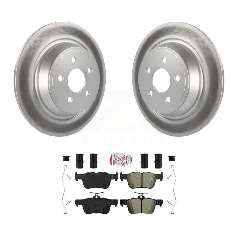 Transit Auto KGA-103404 Disc Brake Kit for 2015-2023 Ford Edge, Ford SSV Plug-In Hybrid and More - Rear