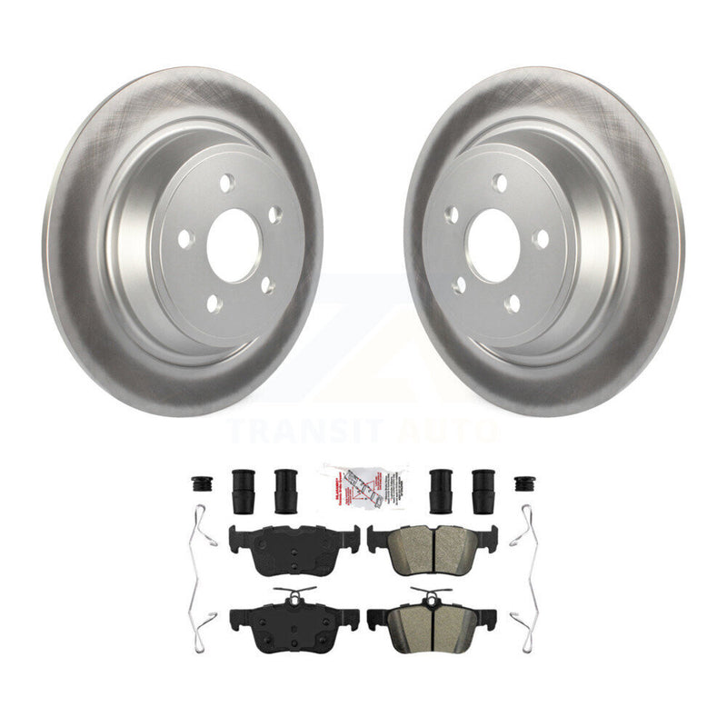 Transit Auto KGA-103404 Disc Brake Kit for 2015-2023 Ford Edge, Ford SSV Plug-In Hybrid and More - Rear