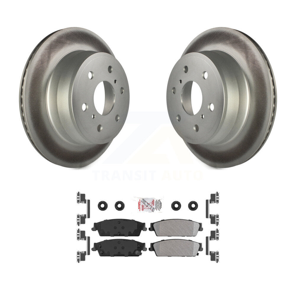 Transit Auto KGA-103405 Disc Brake Kit for 2007-2014 Chevrolet Silverado 1500, Cadillac Escalade and More - Rear