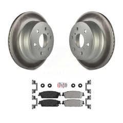 Transit Auto KGA-103405 Disc Brake Kit for 2007-2014 Chevrolet Silverado 1500, Cadillac Escalade and More - Rear
