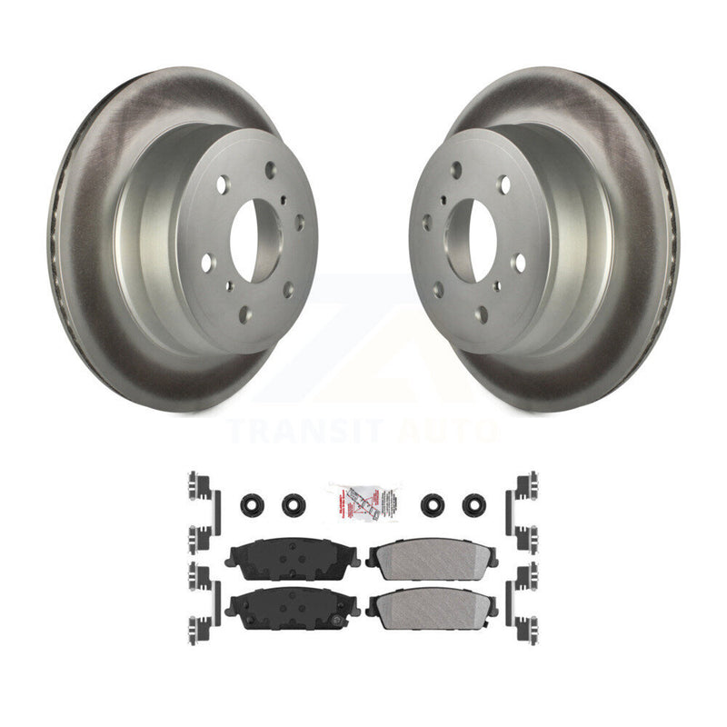 Transit Auto KGA-103405 Disc Brake Kit for 2007-2014 Chevrolet Silverado 1500, Cadillac Escalade and More - Rear
