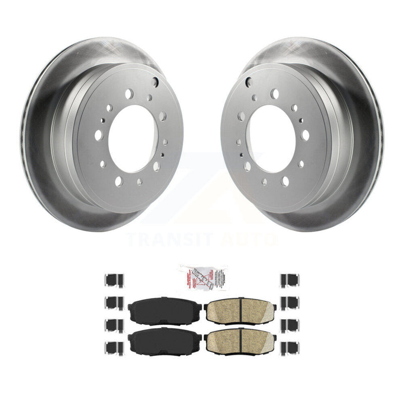 Transit Auto KGA-103421 Disc Brake Kit for 2007-2022 Lexus LX570, Toyota Land Cruiser and More - Rear
