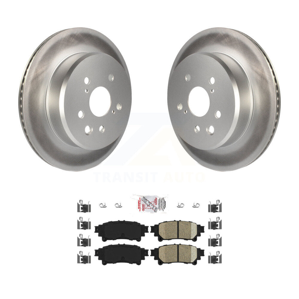 Transit Auto KGA-103429 Disc Brake Kit for 2013-2020 Lexus GS300, Lexus GS200t and More - Rear