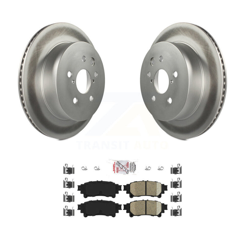 Transit Auto KGA-103430 Disc Brake Kit for 2014-2015 Lexus IS250, Lexus IS350 - Rear