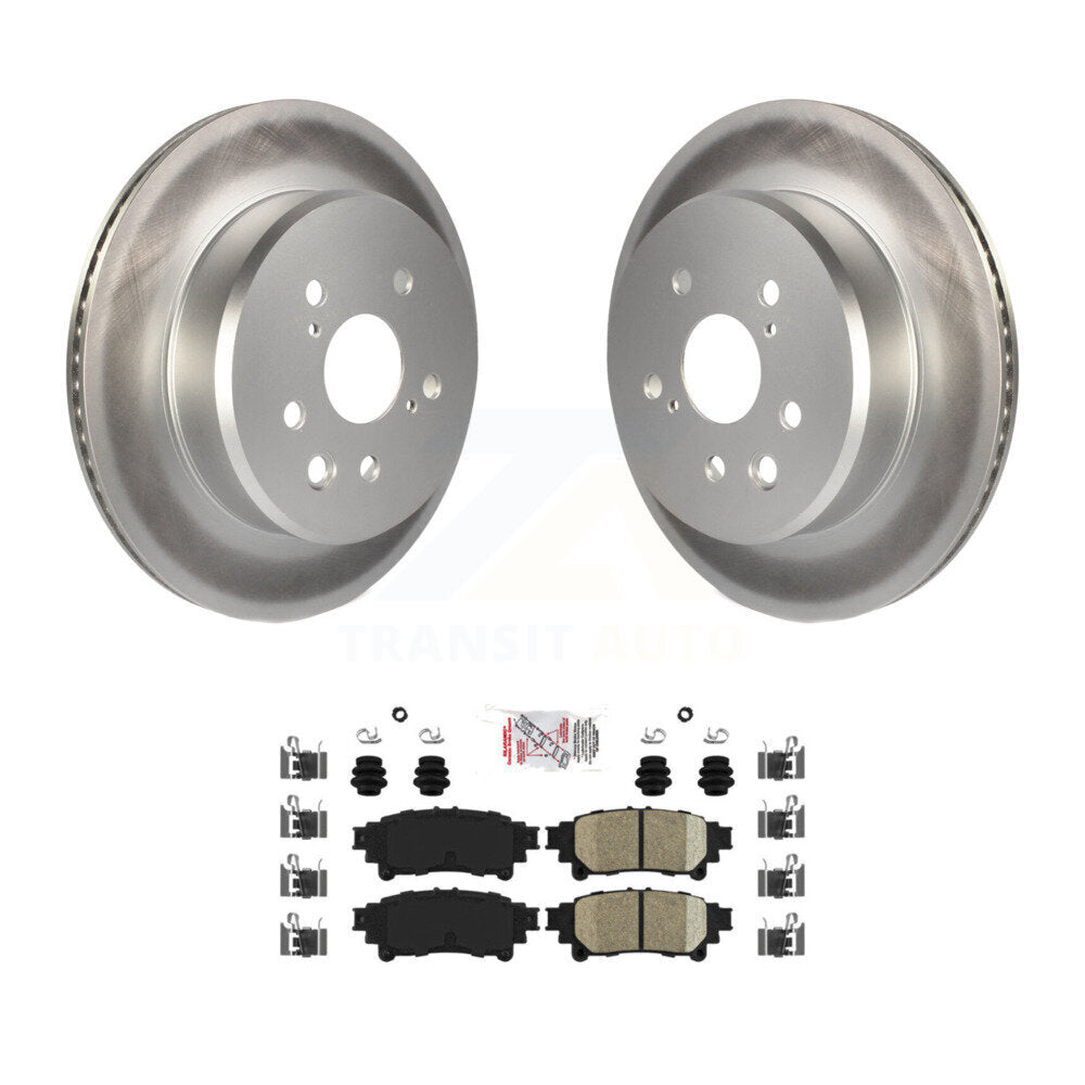 Transit Auto KGA-103434 Disc Brake Kit for 2013-2020 Lexus GS300, Lexus GS200t and More - Rear