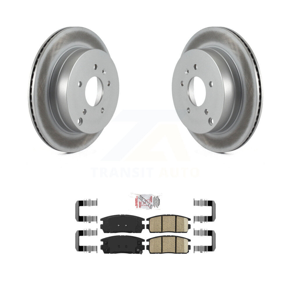 Transit Auto KGA-103441 Disc Brake Kit for 2007-2015 Chevrolet Captiva Sport, Saturn Vue and More - Rear