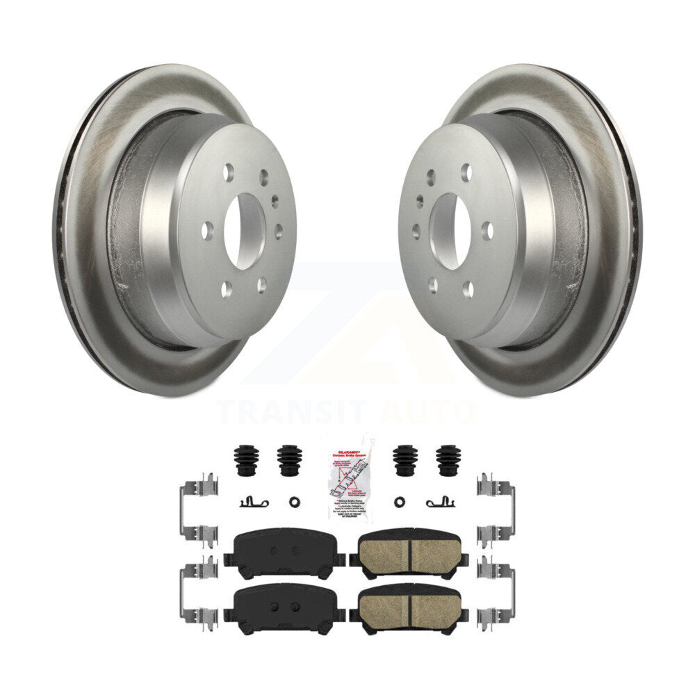 Transit Auto KGA-103447 Disc Brake Kit for 2015-2020 Chevrolet Colorado, GMC Canyon - Rear