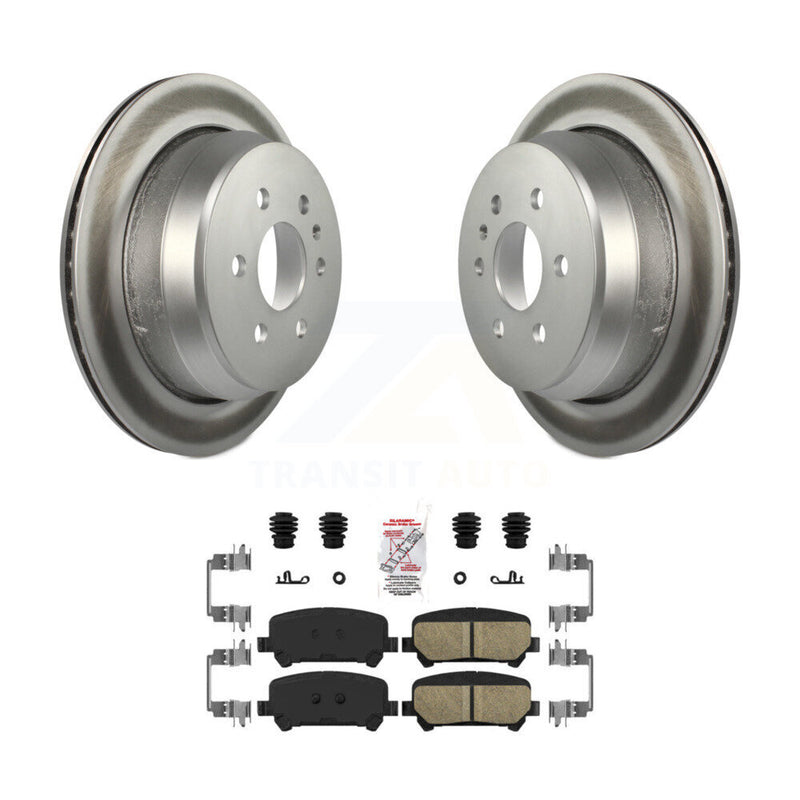 Transit Auto KGA-103447 Disc Brake Kit for 2015-2020 Chevrolet Colorado, GMC Canyon - Rear