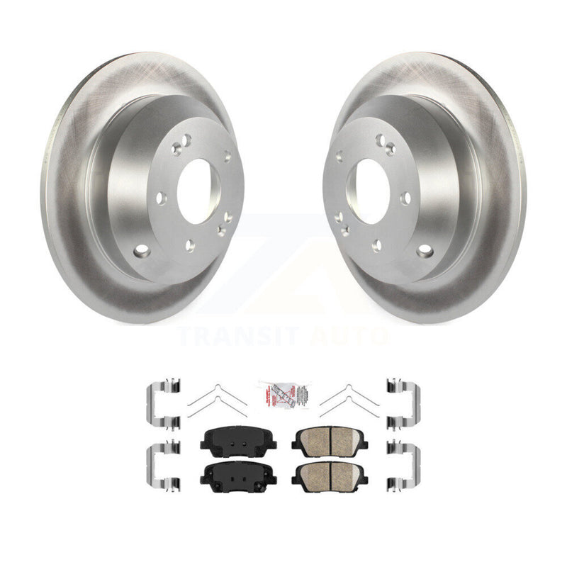 Transit Auto KGA-103448 Disc Brake Kit for 2014-2020 Hyundai Santa Fe, Hyundai Santa Fe Sport and More - Rear