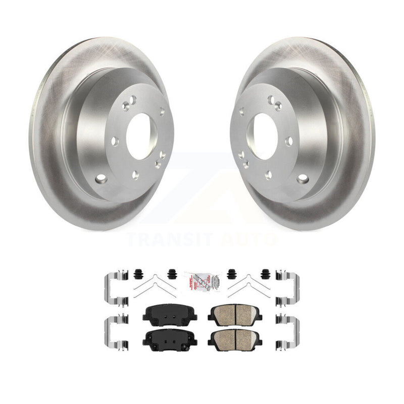 Transit Auto KGA-103450 Disc Brake Kit for 2014-2020 Hyundai Santa Fe, Hyundai Santa Fe Sport and More - Rear