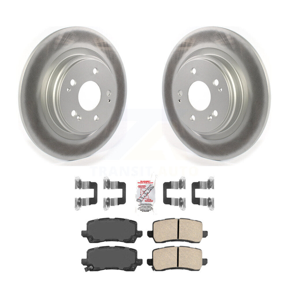 Transit Auto KGA-103454 Disc Brake Kit for 2017-2020 Acura MDX - Rear