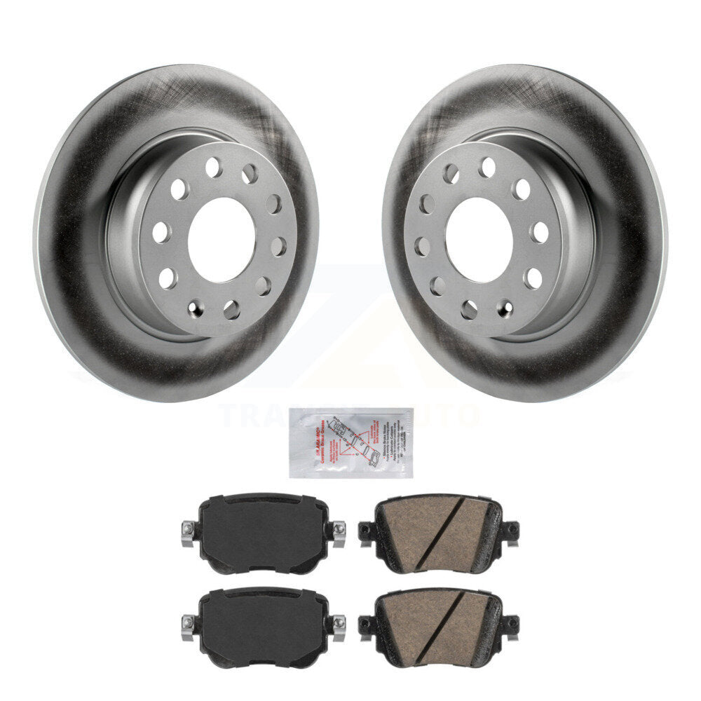 Transit Auto KGA-103474 Disc Brake Kit for 2015-2022 Volkswagen Golf, Volkswagen Golf SportWagen and More - Rear
