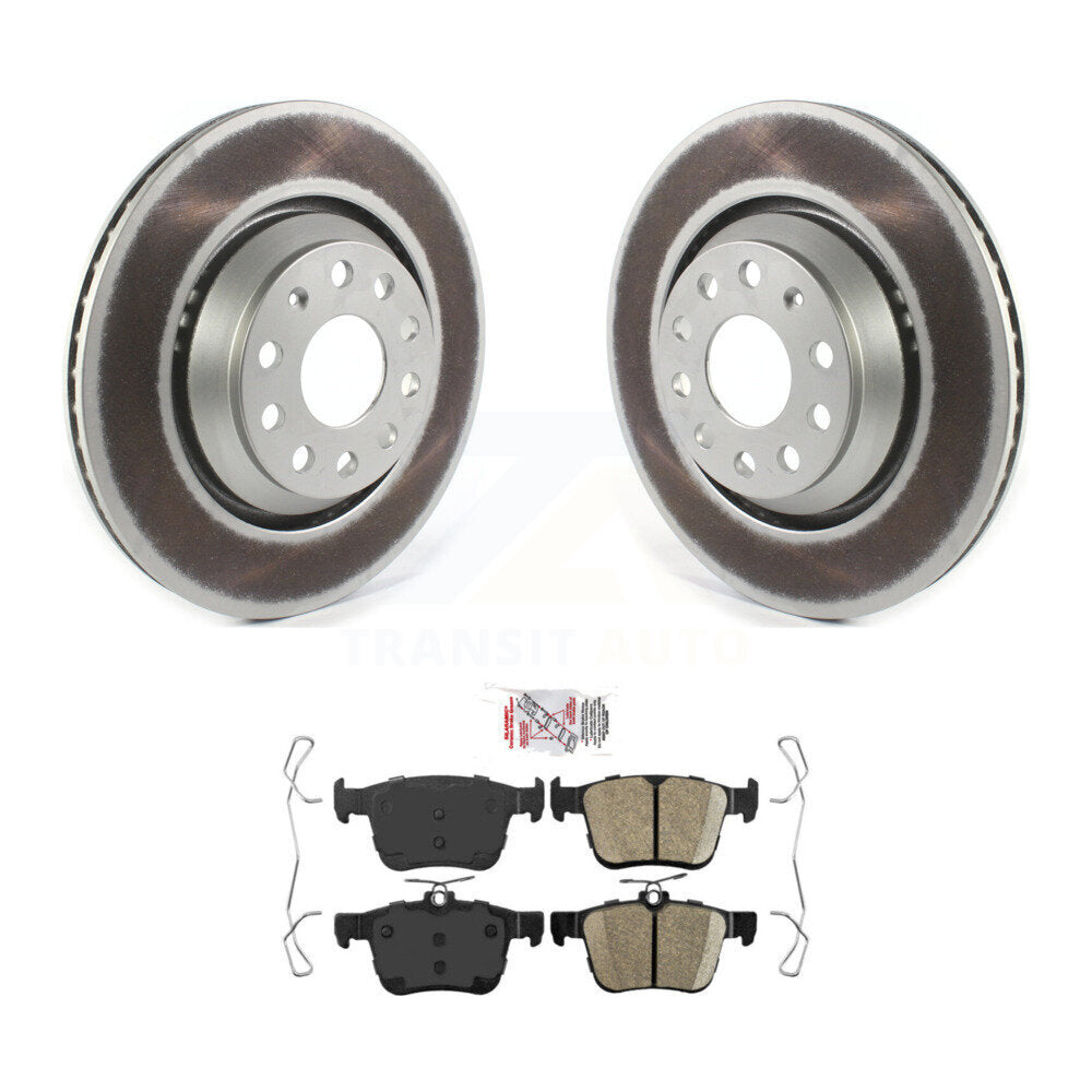 Transit Auto KGA-103476 Disc Brake Kit for 2015-2024 Audi Q3, Volkswagen Atlas Cross Sport and More - Rear