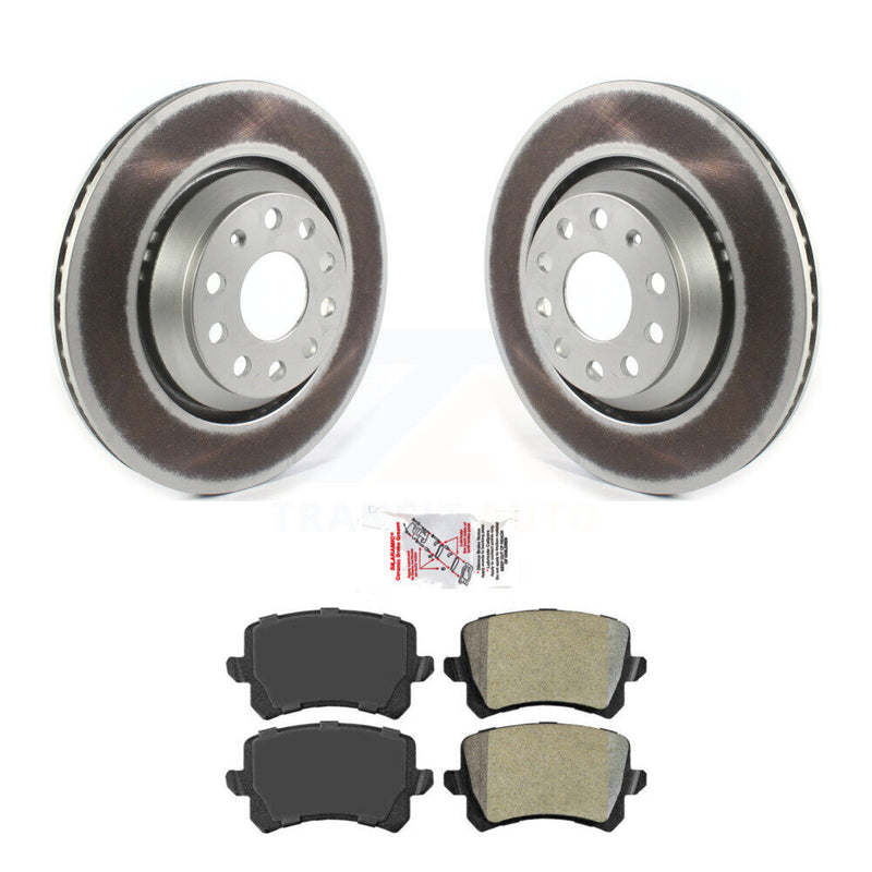 Transit Auto KGA-103489 Disc Brake Kit for 2009-2010 Volkswagen Passat CC - Rear
