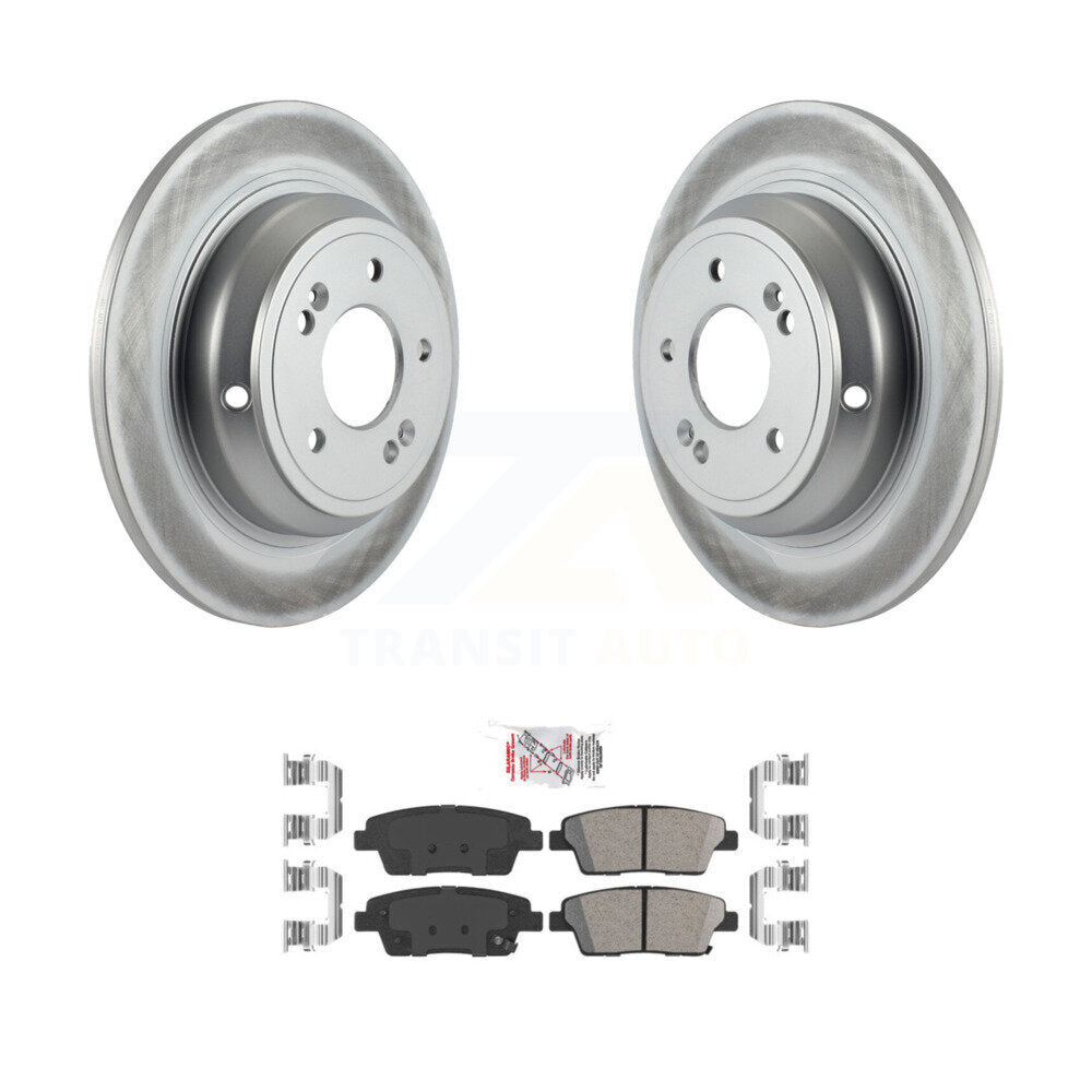 Transit Auto KGA-103490 Disc Brake Kit for 2010-2017 Genesis G80, Kia K900, Hyundai Genesis - Rear