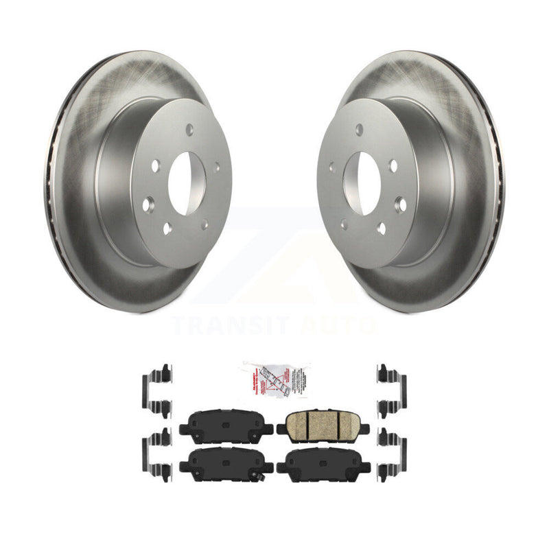 Transit Auto KGA-103500 Disc Brake Kit for 2003-2023 Nissan LEAF, Nissan Rogue Sport and More - Rear