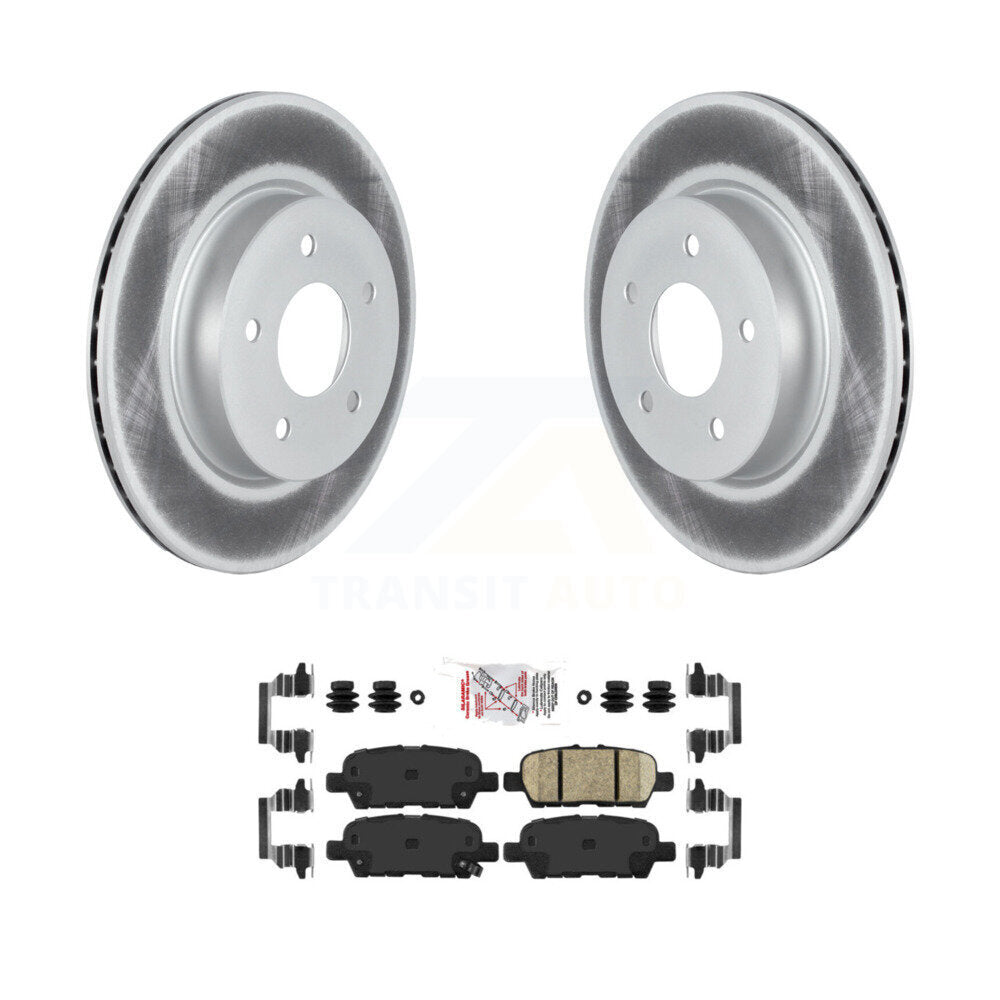 Transit Auto KGA-103501 Disc Brake Kit for 2017-2019 Nissan Rogue Sport, Nissan LEAF, Nissan Qashqai - Rear