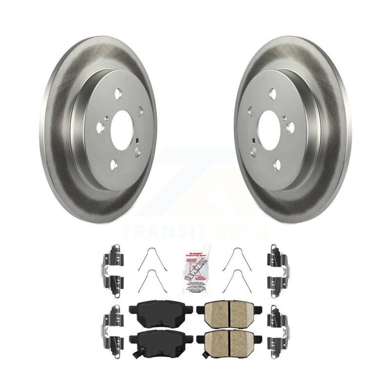 Transit Auto KGA-103507 Disc Brake Kit for 2009-2022 Toyota Corolla, Toyota Prius AWD-e and More - Rear