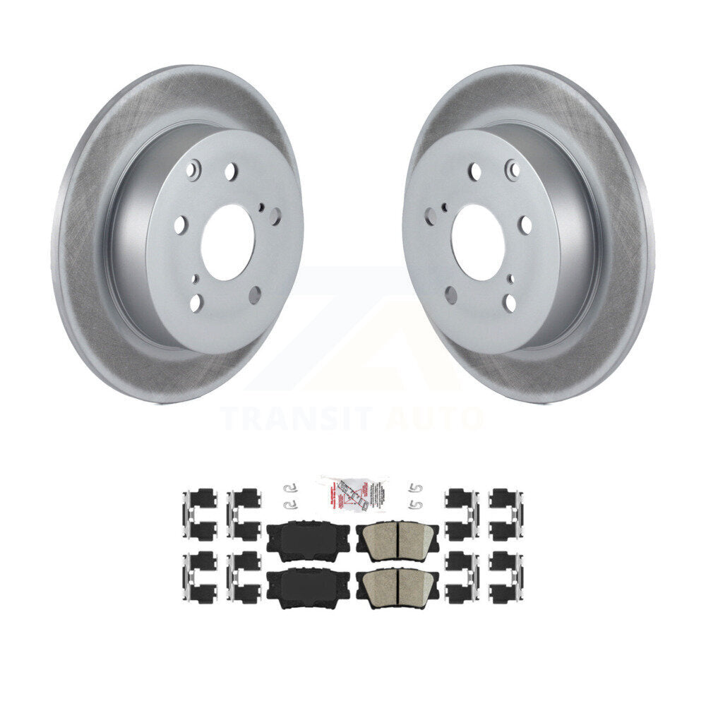 Transit Auto KGA-103509 Disc Brake Kit for 2009-2013 Toyota Matrix, Pontiac Vibe - Rear