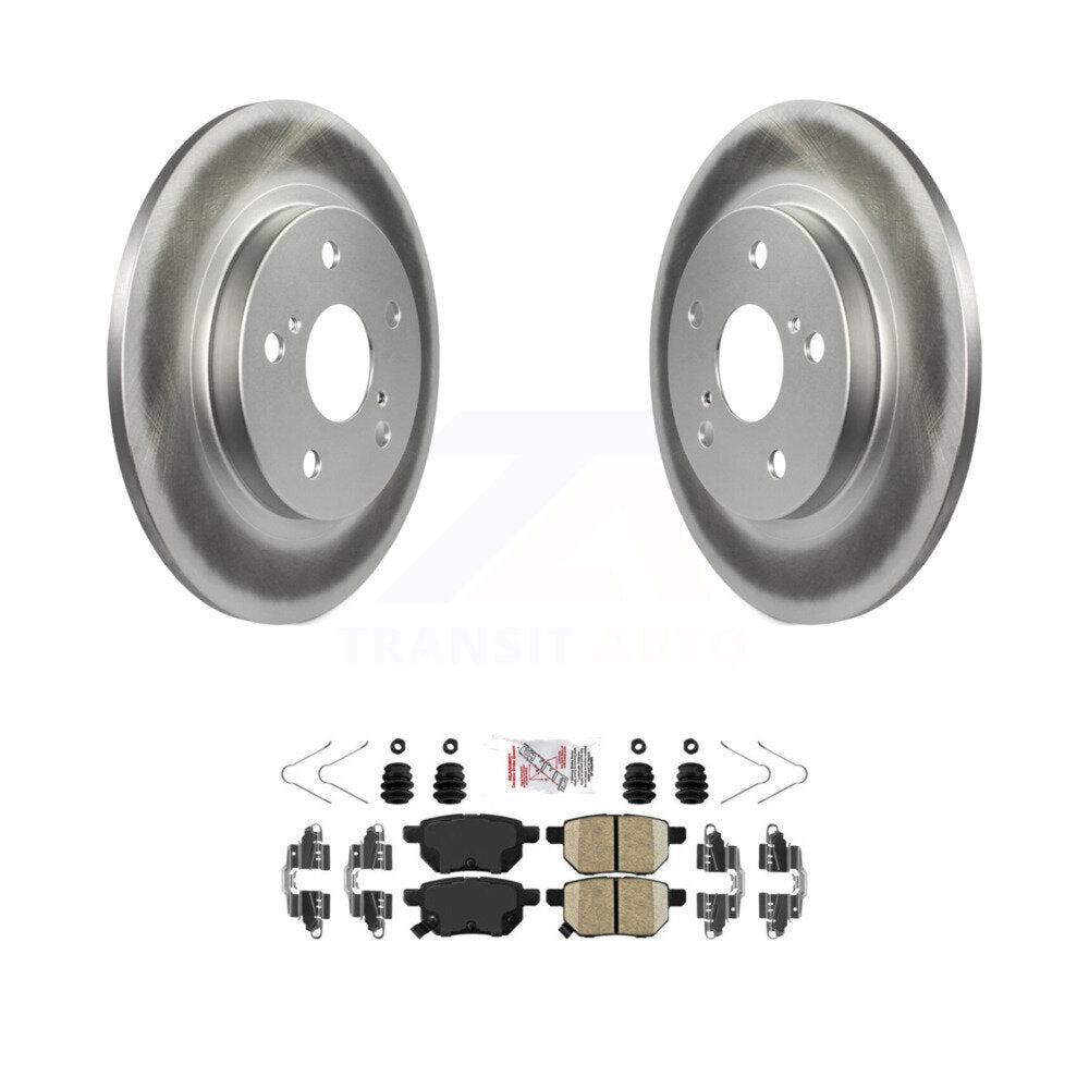 Transit Auto KGA-103510 Disc Brake Kit for 2008-2018 Toyota Corolla iM, Scion iM and More - Rear