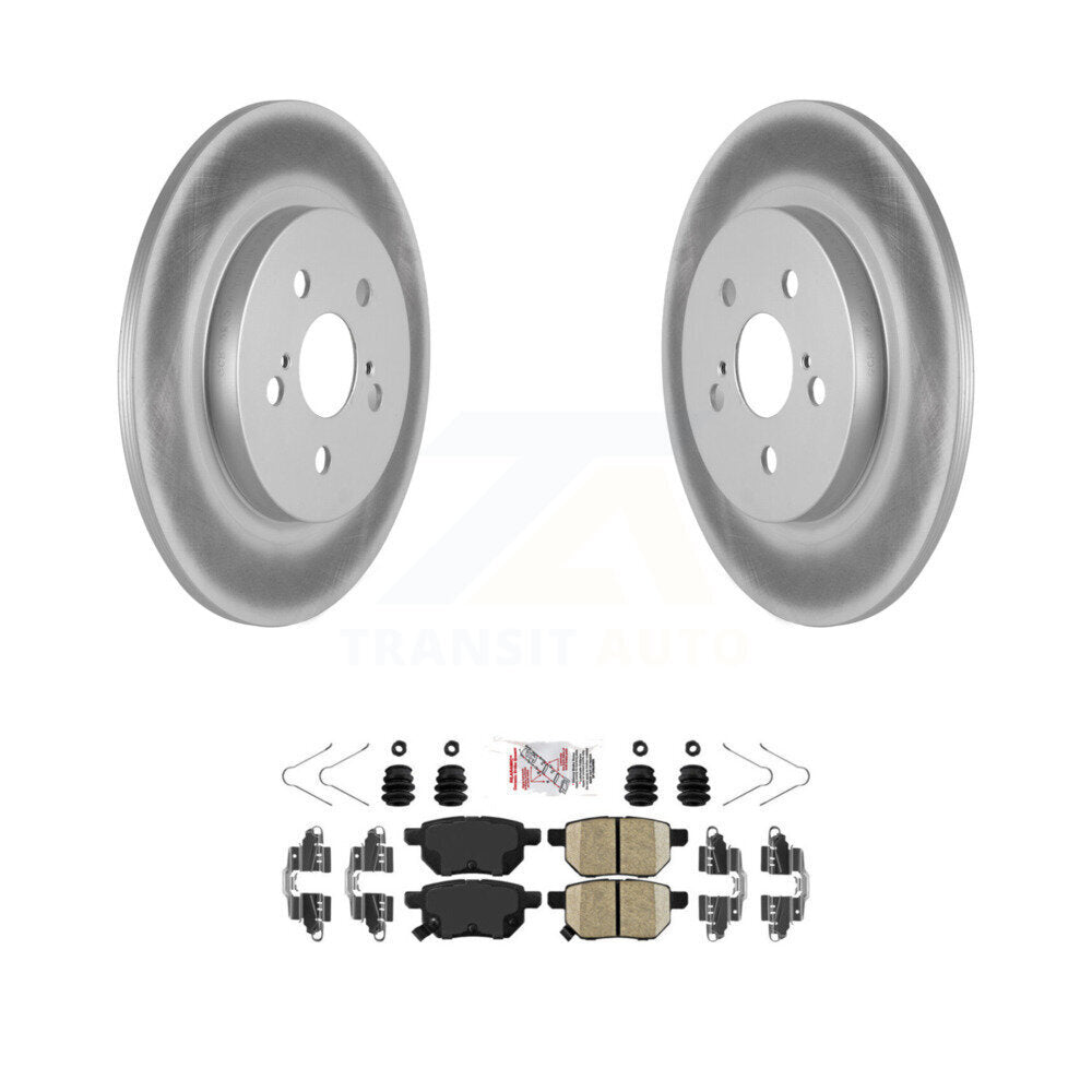 Transit Auto KGA-103514 Disc Brake Kit for 2011-2017 Lexus CT200h - Rear