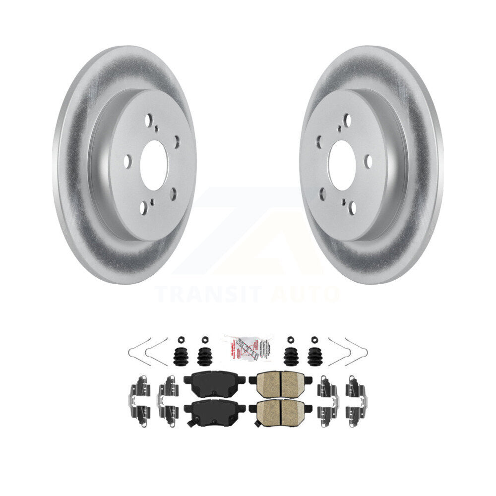 Transit Auto KGA-103516 Disc Brake Kit for 2019 Toyota Corolla - Rear