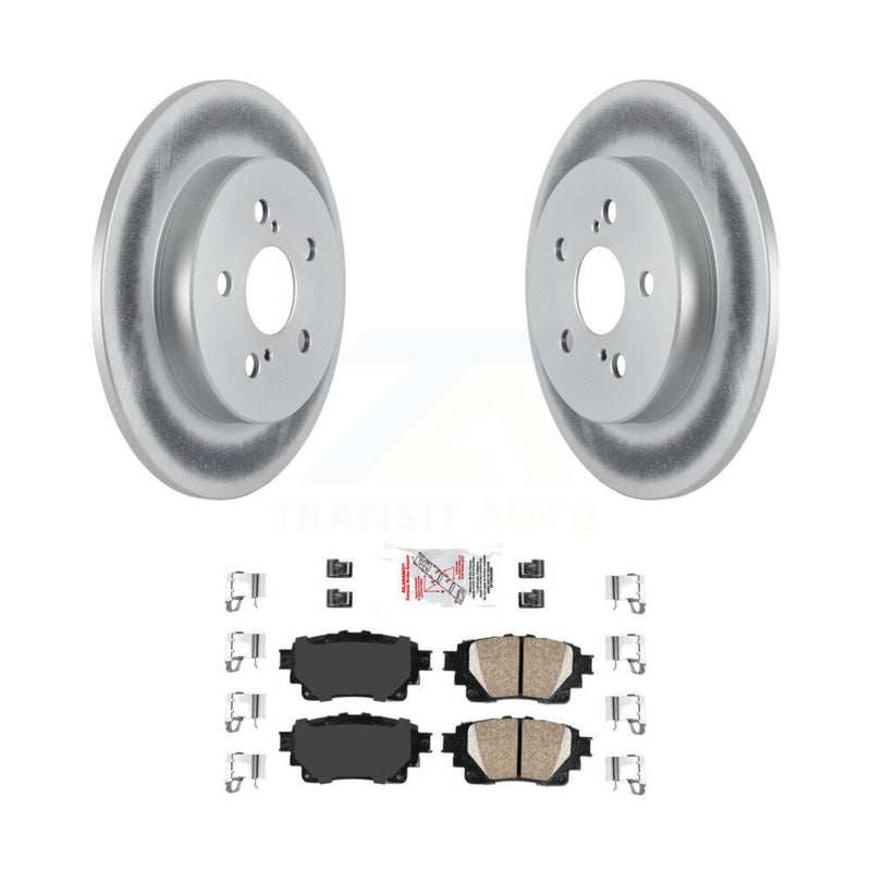 Transit Auto KGA-103518 Disc Brake Kit for 2019-2024 Toyota Corolla - Rear