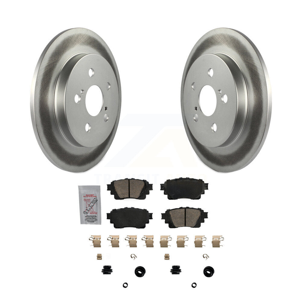 Transit Auto KGA-103519 Disc Brake Kit for 2019 Toyota Corolla - Rear