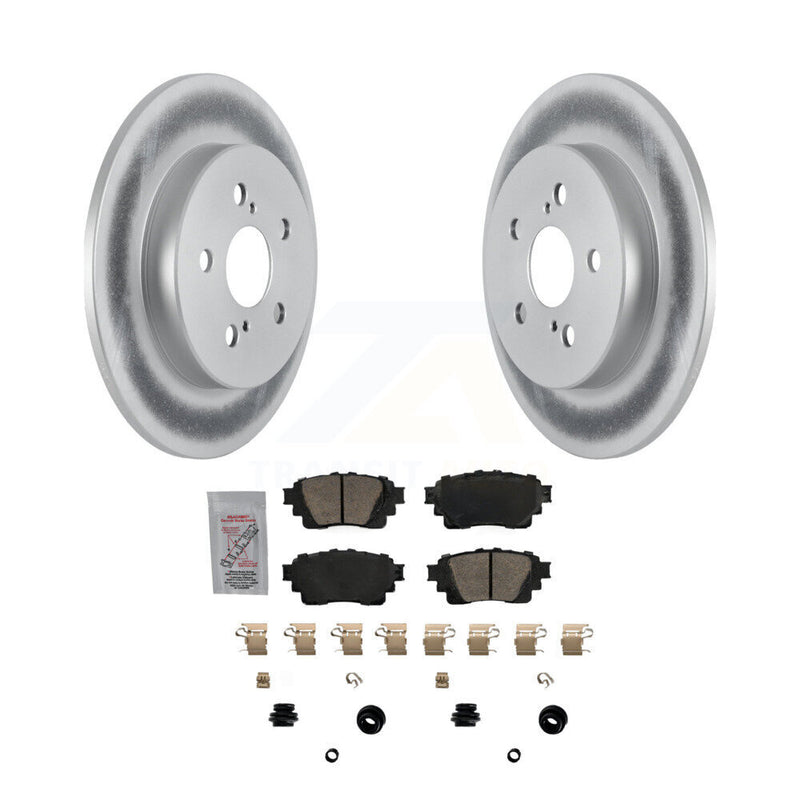 Transit Auto KGA-103520 Disc Brake Kit for 2019-2024 Toyota Corolla - Rear