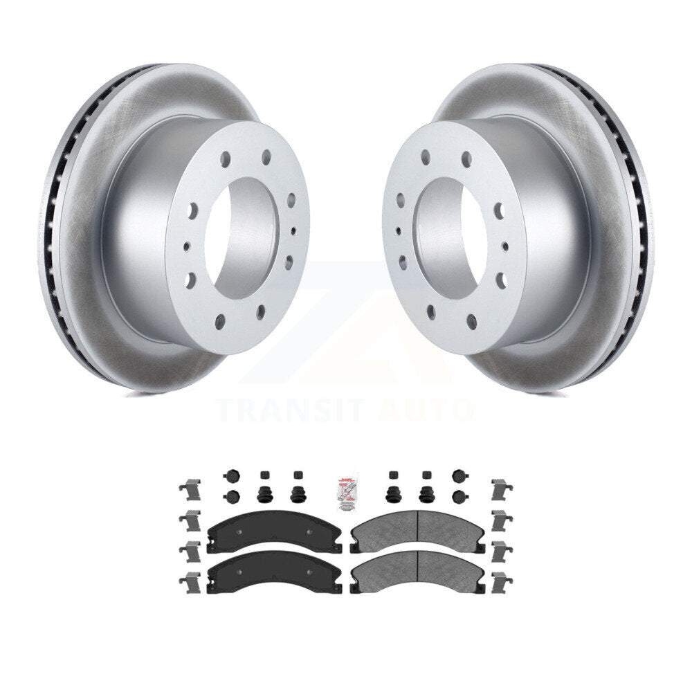 Transit Auto KGA-103526 Disc Brake Kit for 2011-2019 Chevrolet Suburban 3500 HD, Chevrolet Silverado 2500 HD and More - Rear