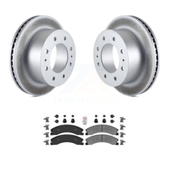 Transit Auto KGA-103526 Disc Brake Kit for 2011-2019 Chevrolet Suburban 3500 HD, Chevrolet Silverado 2500 HD and More - Rear