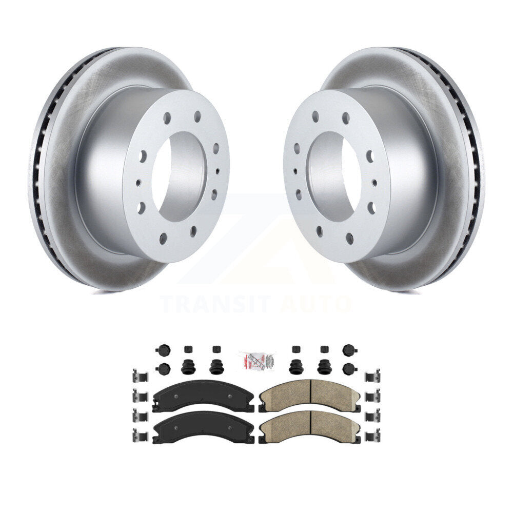 Transit Auto KGA-103528 Disc Brake Kit for 2011-2019 Chevrolet Suburban 3500 HD, Chevrolet Silverado 2500 HD and More - Rear