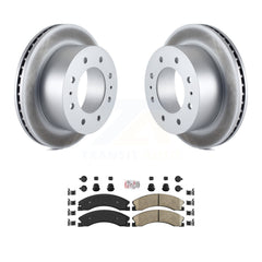 Transit Auto KGA-103528 Disc Brake Kit for 2011-2019 Chevrolet Suburban 3500 HD, Chevrolet Silverado 2500 HD and More - Rear