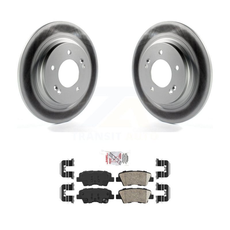 Transit Auto KGA-103551 Disc Brake Kit for 2015-2017 Hyundai Azera, Hyundai Sonata - Rear
