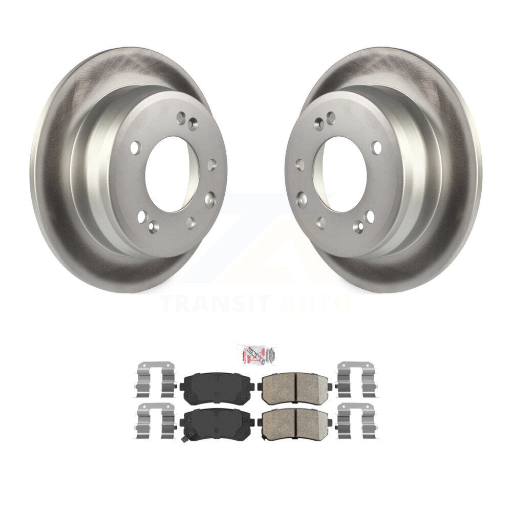 Transit Auto KGA-103554 Disc Brake Kit for 2009-2016 Hyundai Elantra, Kia Sportage, Hyundai Tucson - Rear