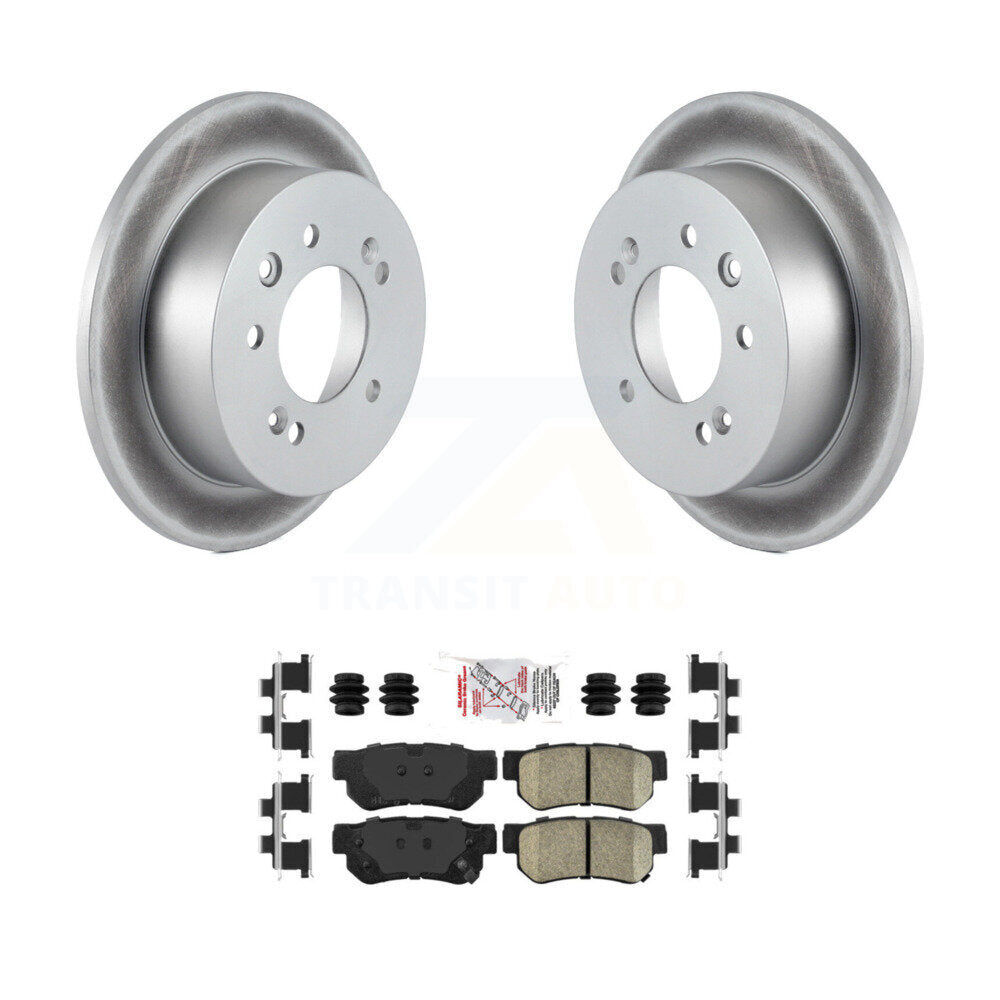 Transit Auto KGA-103555 Disc Brake Kit for 2007-2010 Hyundai Elantra - Rear