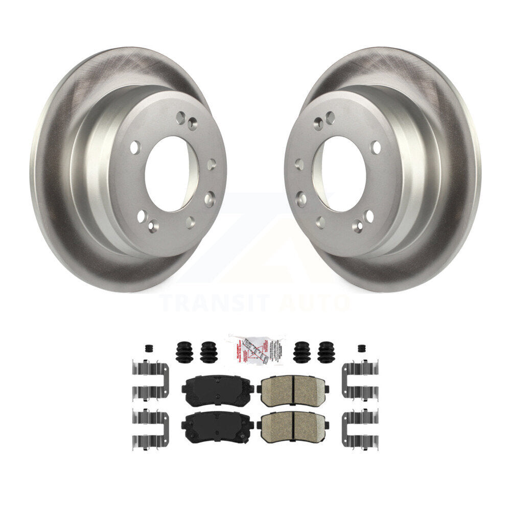 Transit Auto KGA-103556 Disc Brake Kit for 2009-2016 Hyundai Elantra, Kia Sportage, Hyundai Tucson - Rear