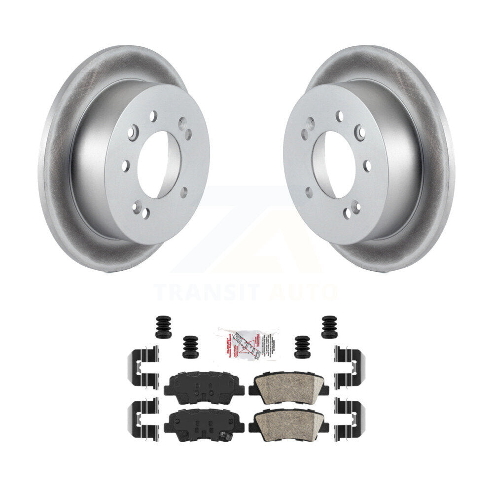 Transit Auto KGA-103557 Disc Brake Kit for 2010 Hyundai Elantra - Rear